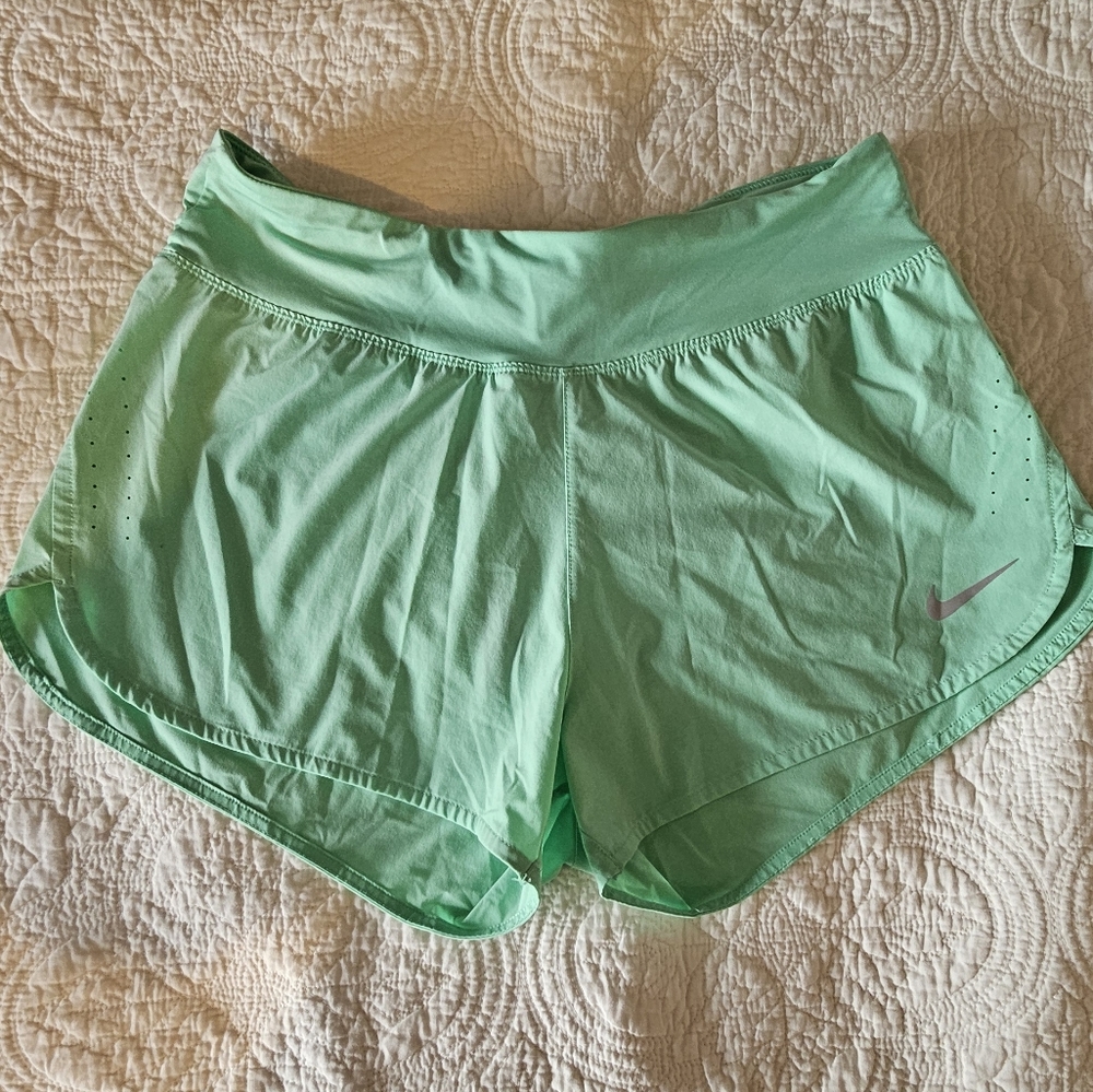 Nike Running Shorts Mint Green
